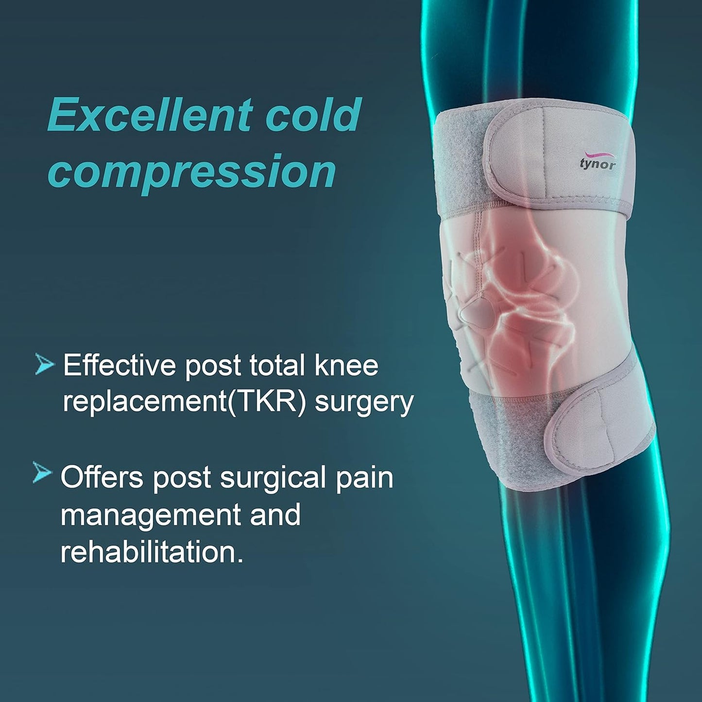 Tynor Cool Pack Knee Wrap UN I02