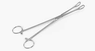 Sponge Holding Forceps SS (8 INCH )