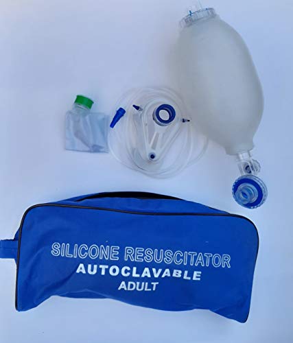 Silicone resuscitator autoclavable \Adult