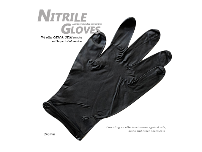 D-CARE Medical Examination Gloves Nitrile -100nos (Single Use Only )
