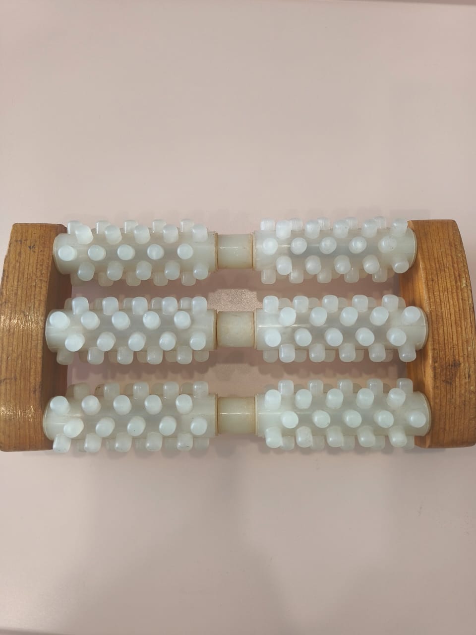 Acupressure Roller Foot Massager wooden