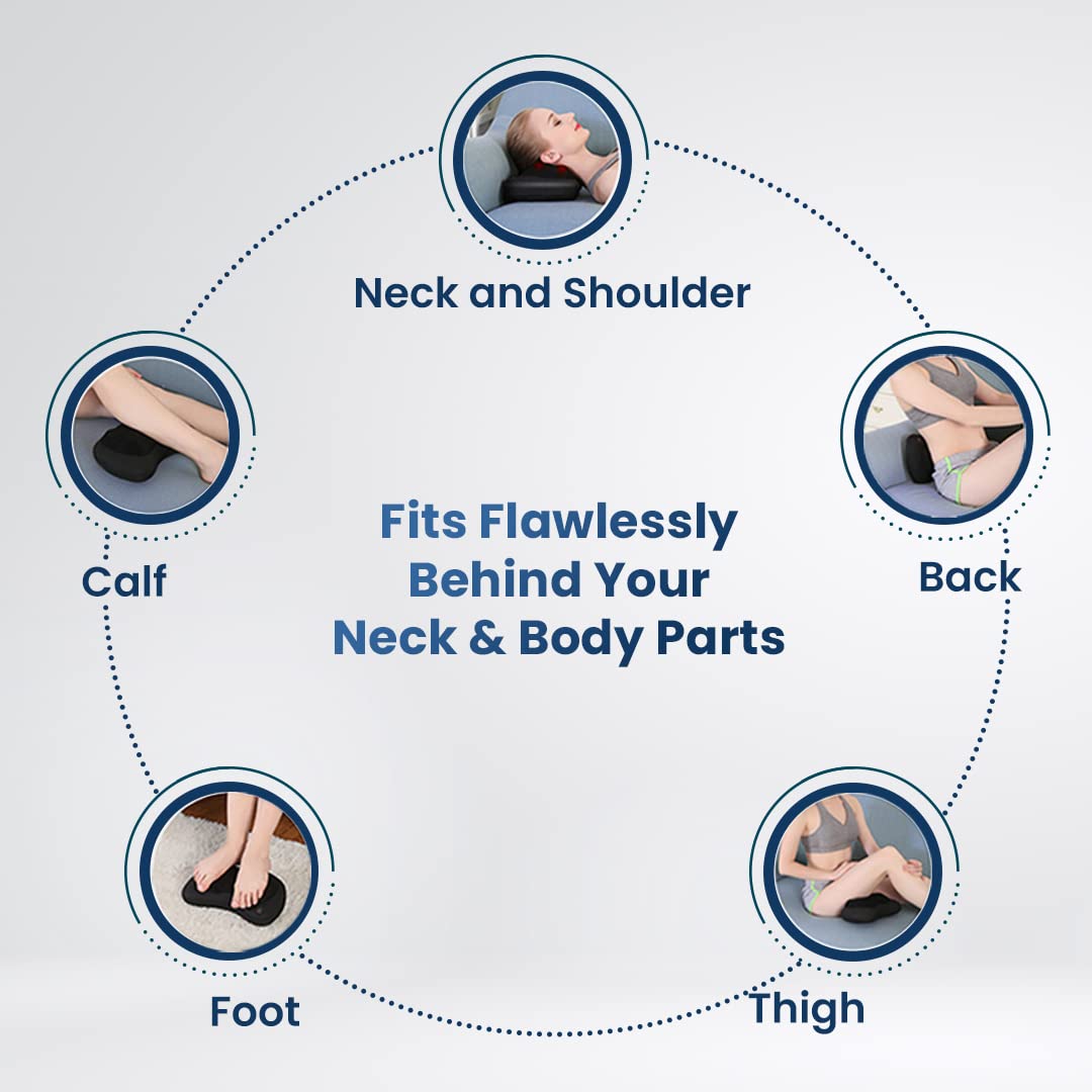 Electric Shiatsu Cushion for Full Body Neck Massager Machine