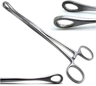 Sponge Holding Forceps SS (8 INCH )