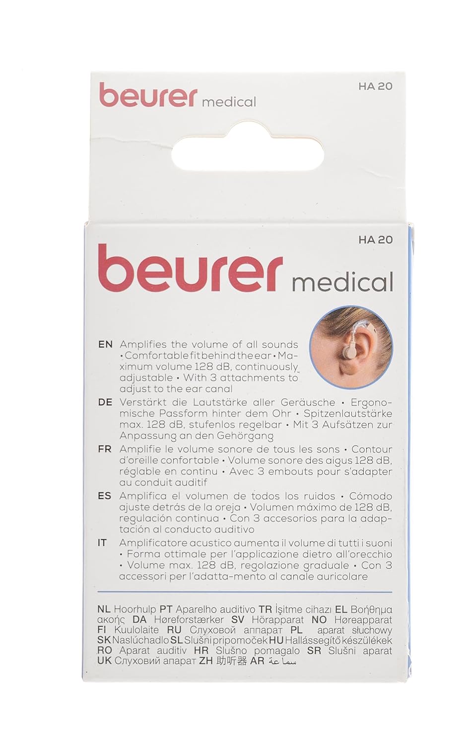 Beurer HA20 Hearing Amplifier
