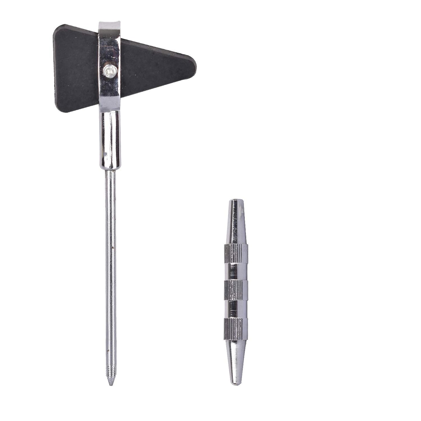 Knee Hammer Taylor Reflex Chrome Plated Triangular Rubber Head Percussion