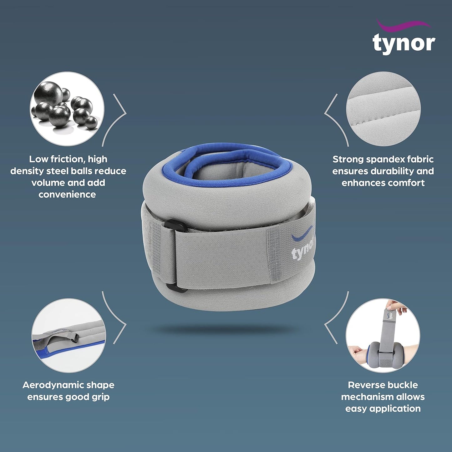 Tynor Weight Cuff 1/2 kg UN H01
