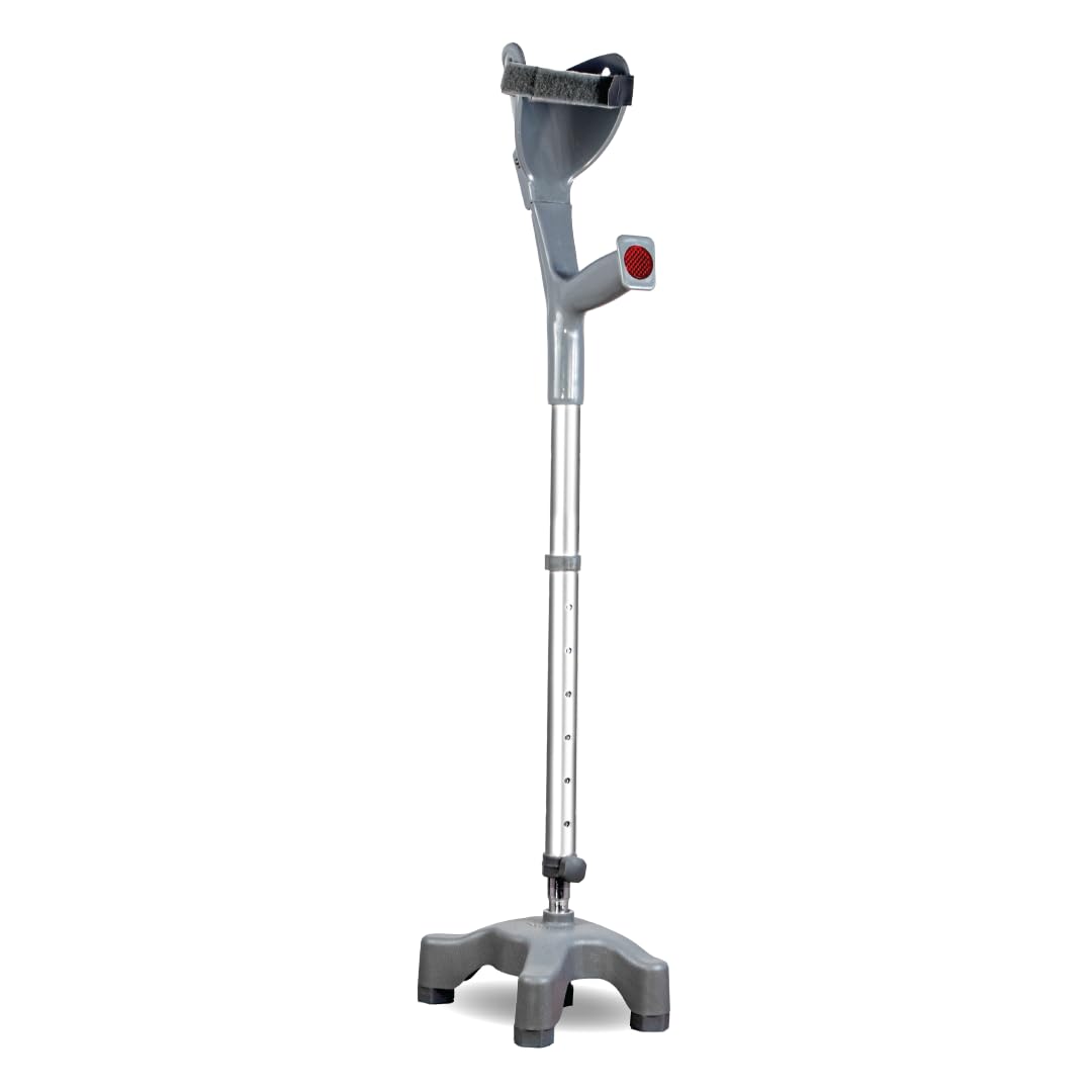 Vissco Astra Max Elbow Crutch Quadripod Base