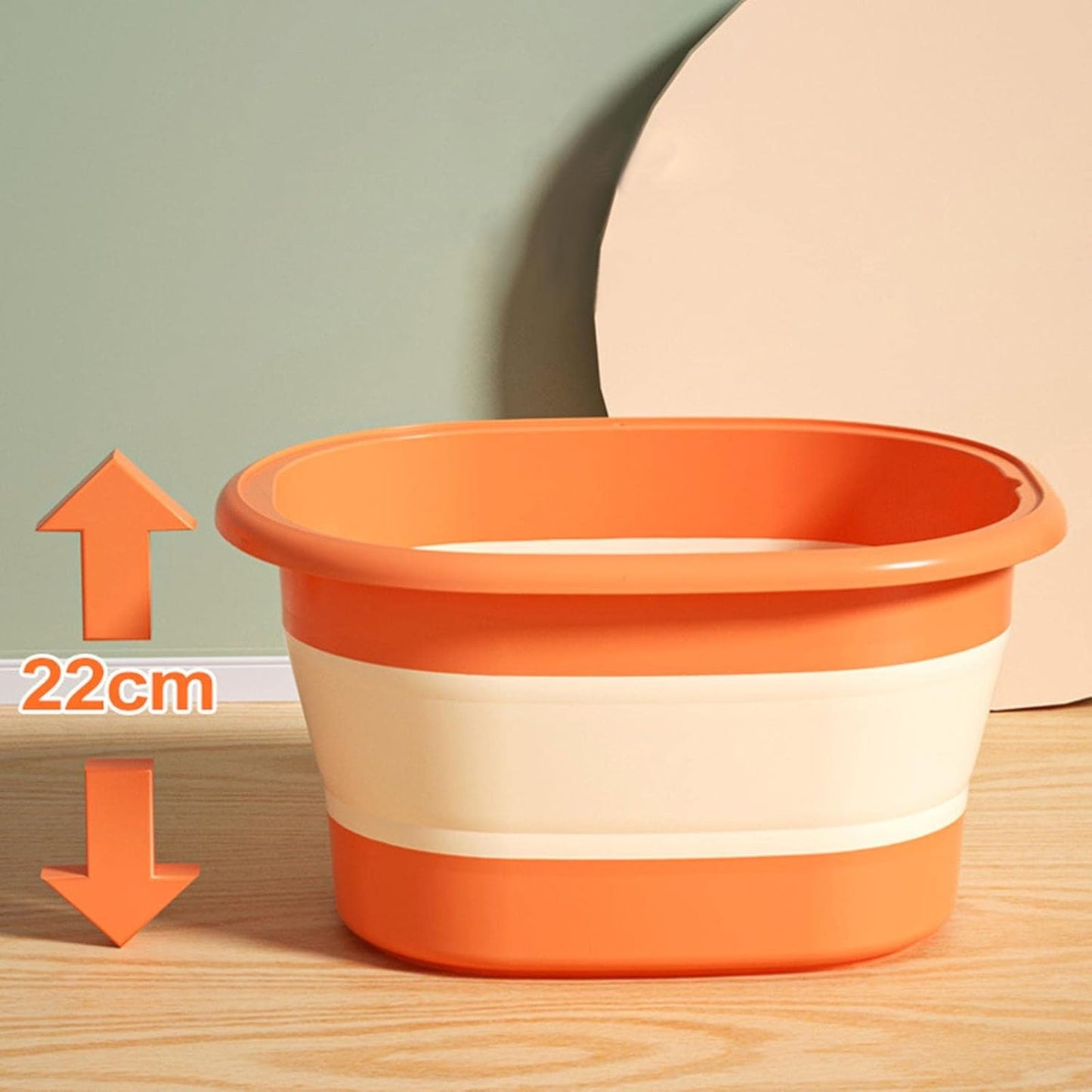 Foot Bath Tub Folding Foot Bath Bucket Foot SPA Bath Massager