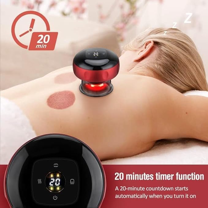 intelligent breathing cupping massage instrument