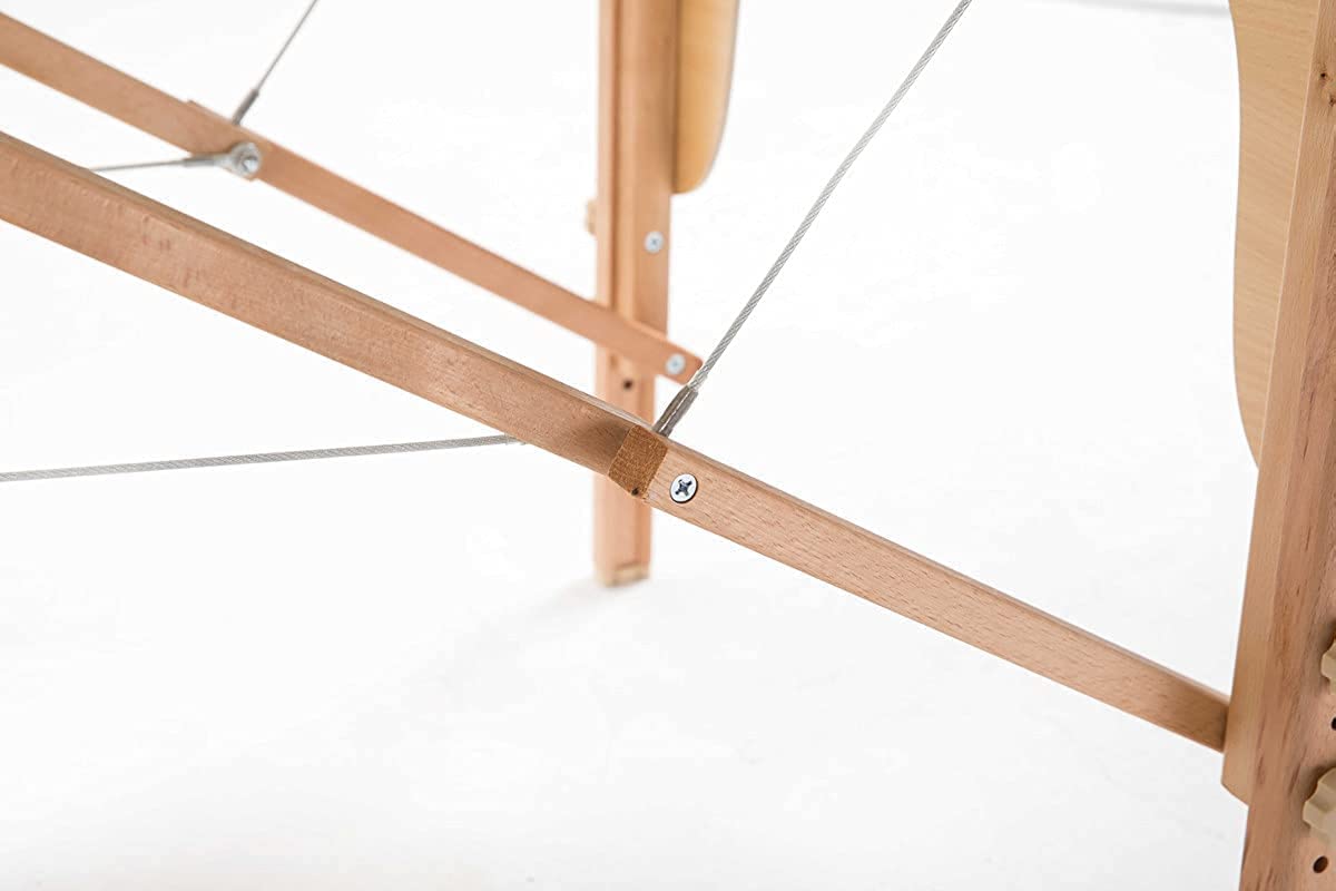 3 Foldable Massage Table Wooden Colour (Brown )