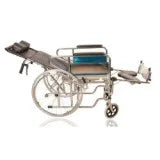 Reclining Commode Wheel Chair 609GC