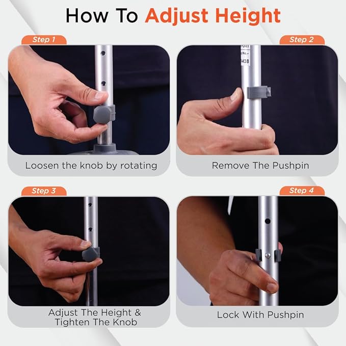 Vissco Astra Max Elbow Crutch Tripod Base