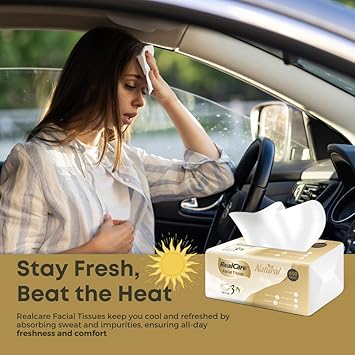 Realcare 3-Ply Facial Tissues