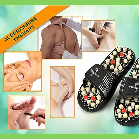 Yoga paduka spring accupressure magnetic therapy