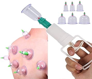 Hijama pull out a vacuum apparatus 12 pcs