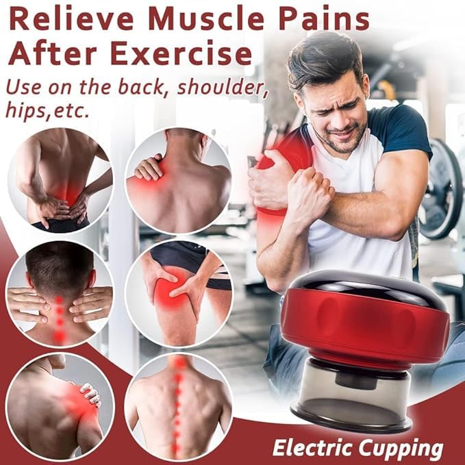 intelligent breathing cupping massage instrument