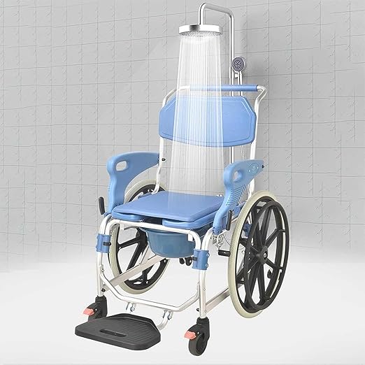 Commode Wheel Chair UH 694( Aluminum )