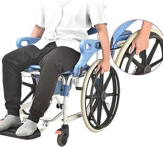 Commode Wheel Chair UH 694( Aluminum )