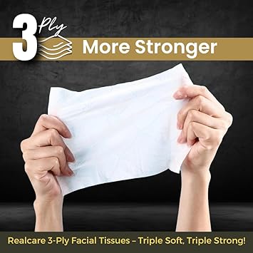 Realcare 3-Ply Facial Tissues