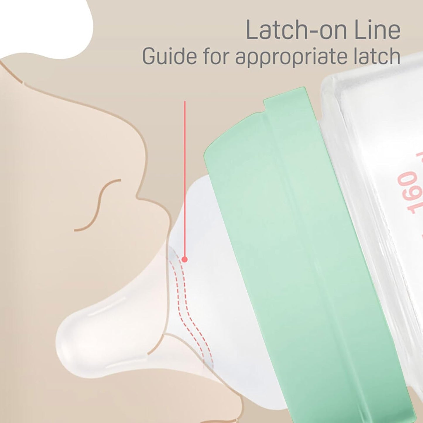Pigeon SoftLatch PP Bottle BPA/BPS FREE 160ml /5oz