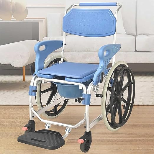 Commode Wheel Chair UH 694( Aluminum )