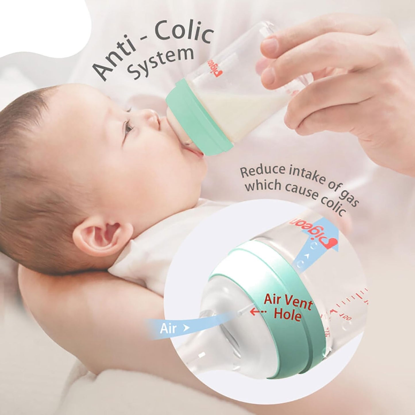 Pigeon SoftLatch PP Bottle BPA/BPS FREE 160ml /5oz