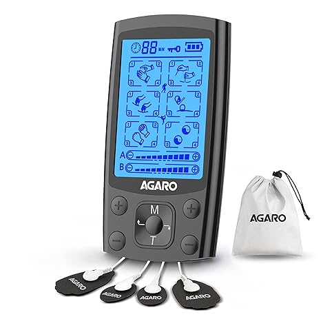 Agaro Dual Channel Ports Multi Functional Tens Massager (TM2421)