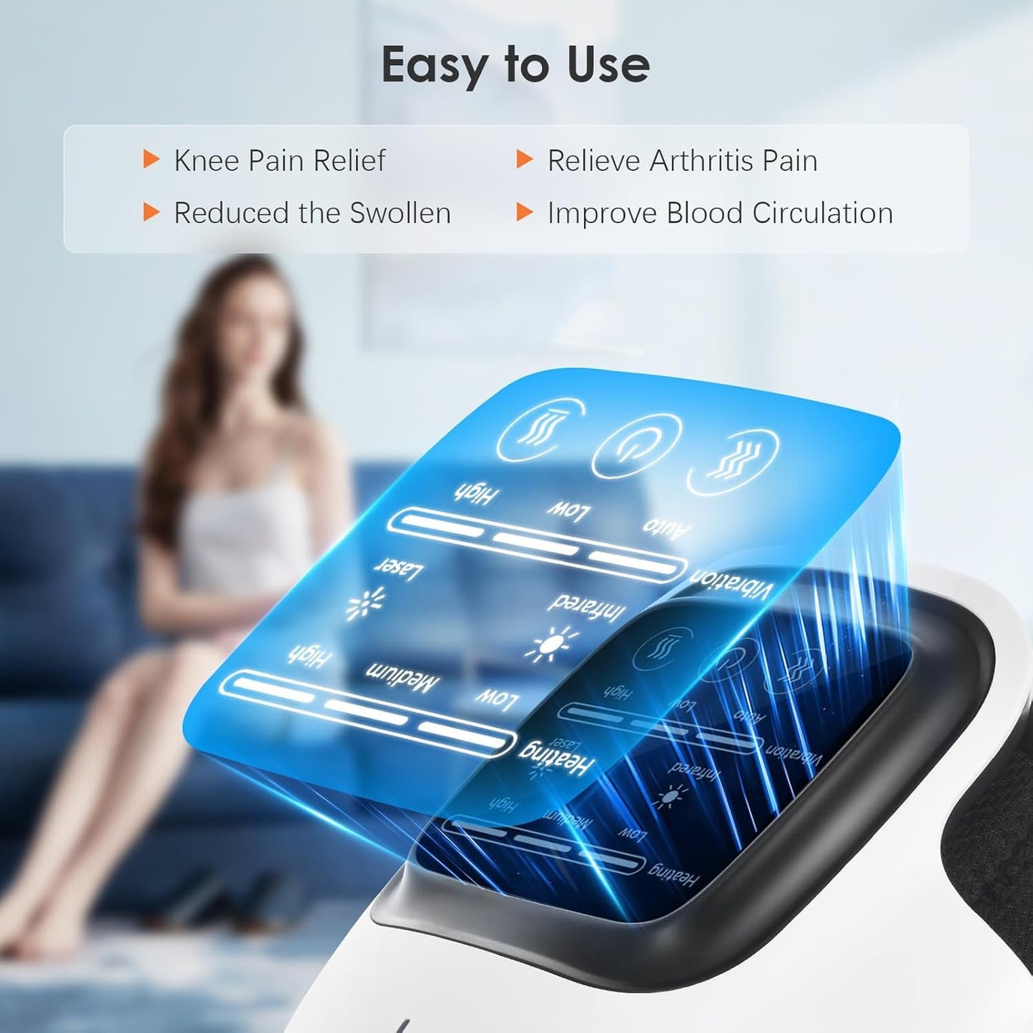 knee massager wireless relaxing massage knee