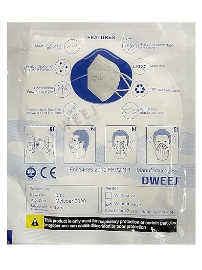 Dweej- N95 Mask 50s