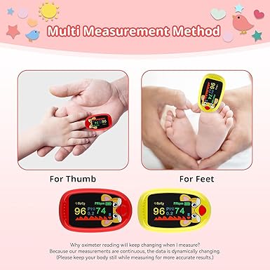 Pediatric Pulse Oximeter For Kids