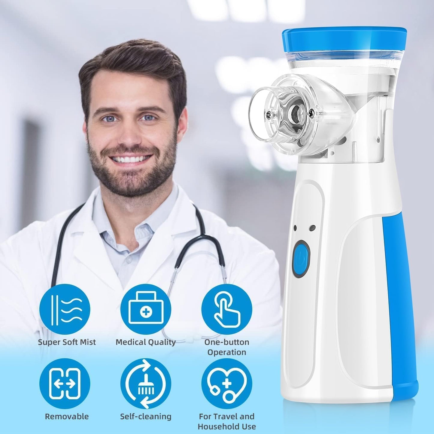 Portable Mesh Nebulizer