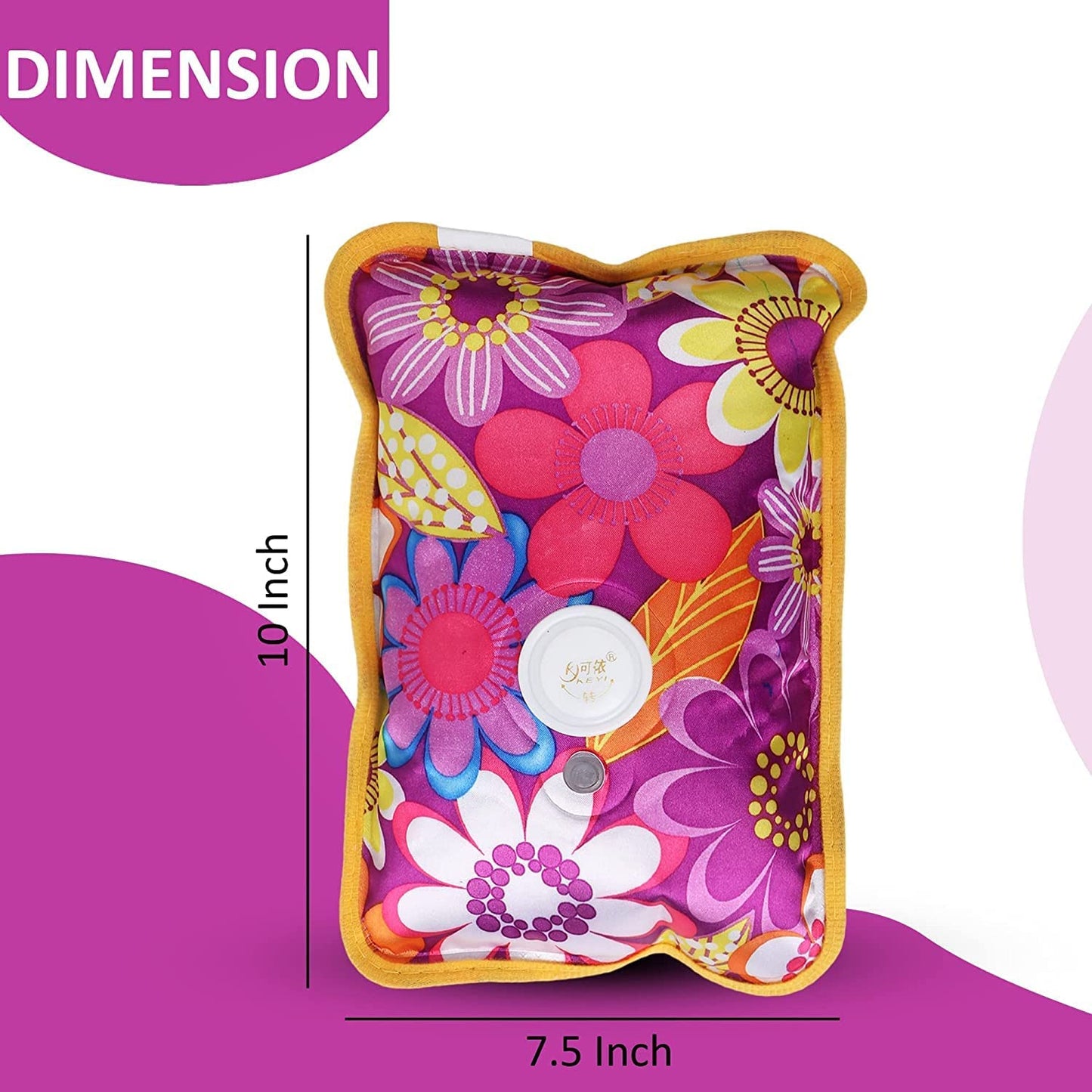 Hot water bag electric, Heating Pad (Multicolour)