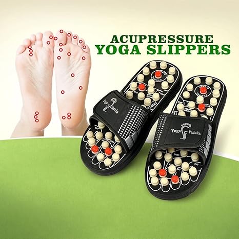 Yoga paduka spring accupressure magnetic therapy
