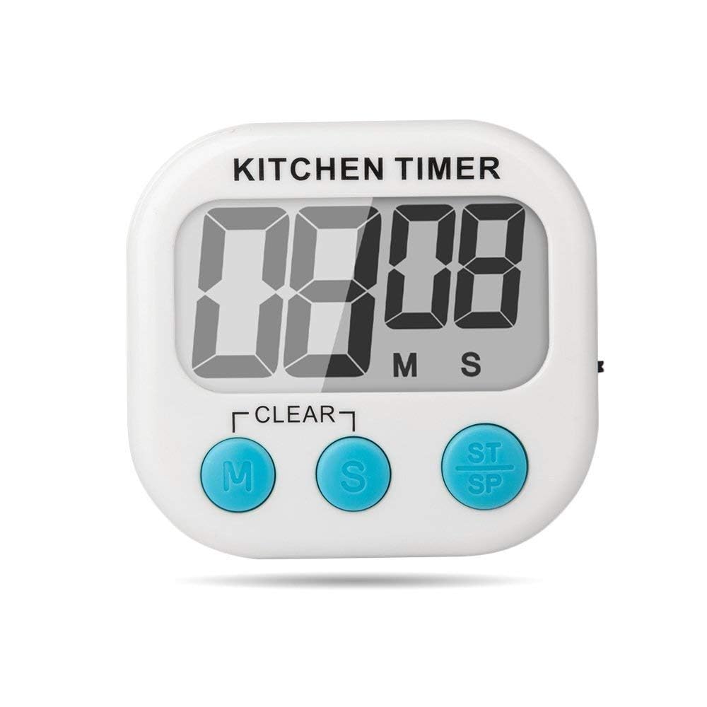 Digital Kitchen Timer & Stopwatch, Countdown Large Digits