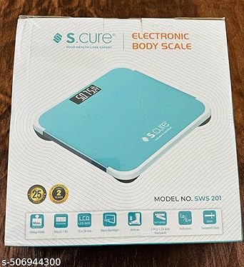 s.cure weight electronic body scale