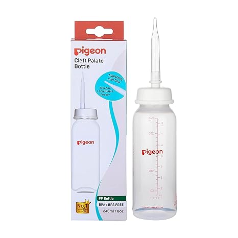 Pigeon Cleft Palate Bottle PP Bottle BPA/BPS FREE 240ml / 8oz