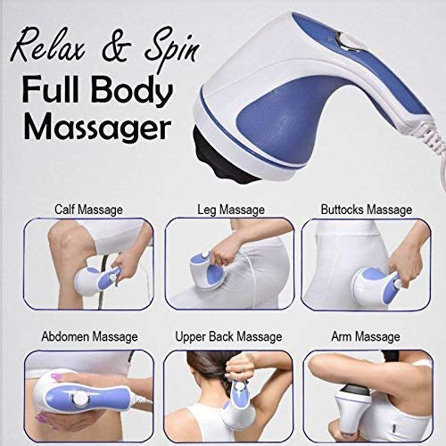 Relax And Spin Tone Full Body Massager Machine | Full Body Massager for Muscles Relief Weight Stress Reduce