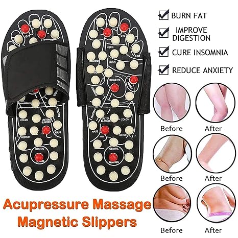Yoga paduka spring accupressure magnetic therapy