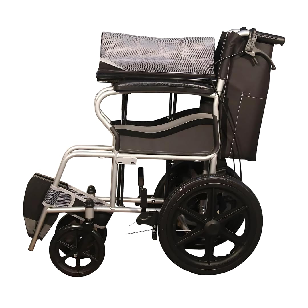 Wheelchair India Ryder MS-1 Wheelchair - Lightweight, Comfortable Manual Mobility Aid