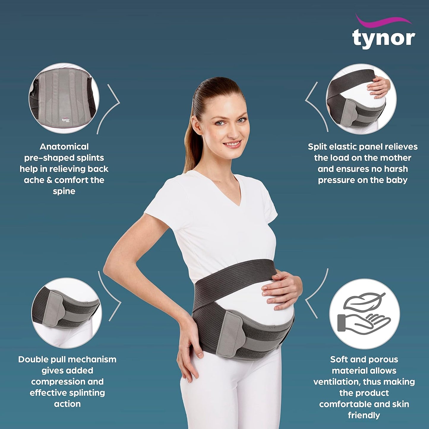 Tynor Pregnancy Back Support A20