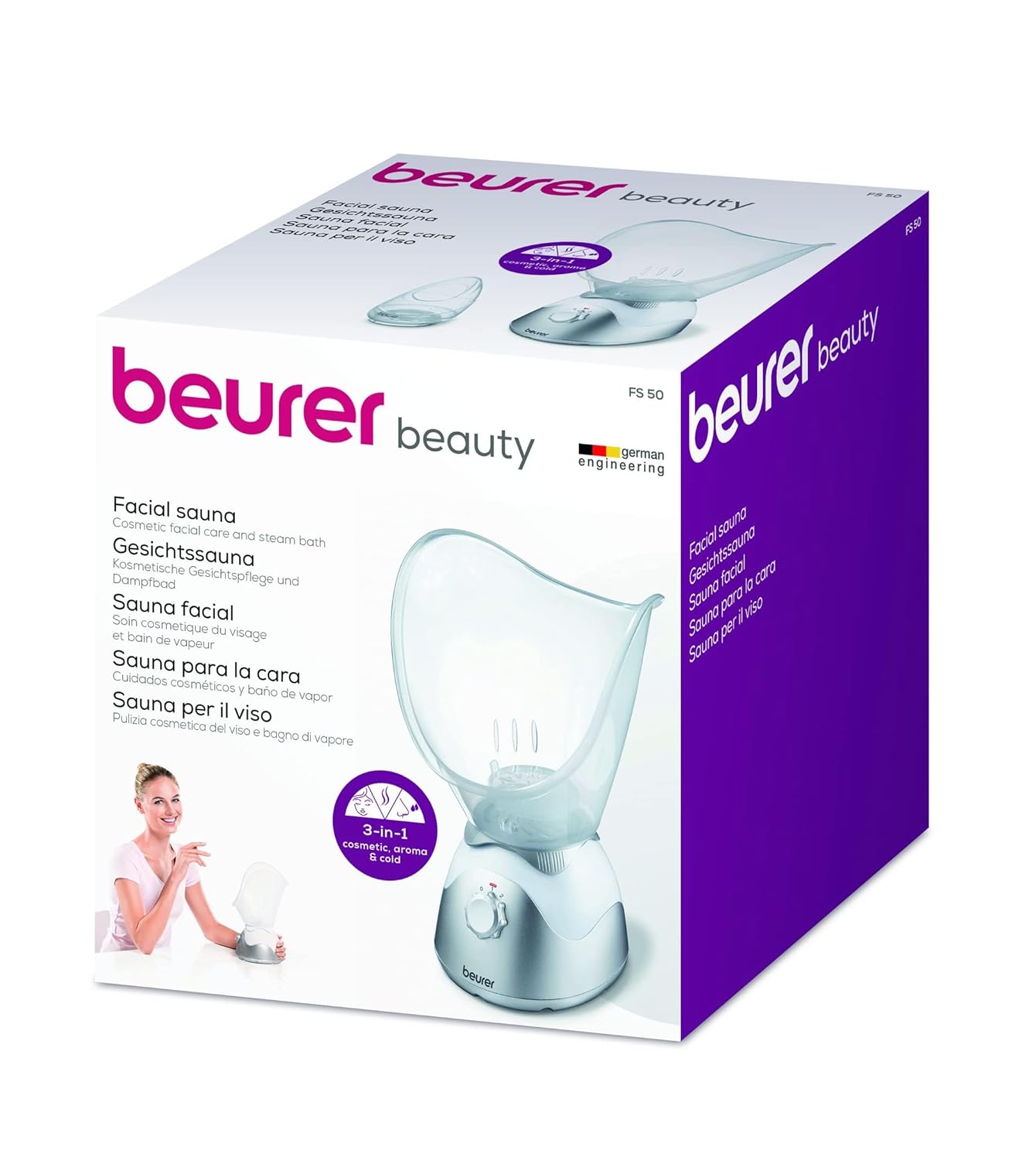 Beurer Home Spa Face/Nose Vaporizer Steamer