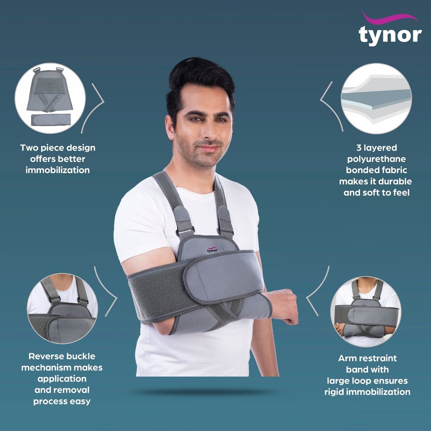 Tynor Universal Shoulder Immobiliser C02