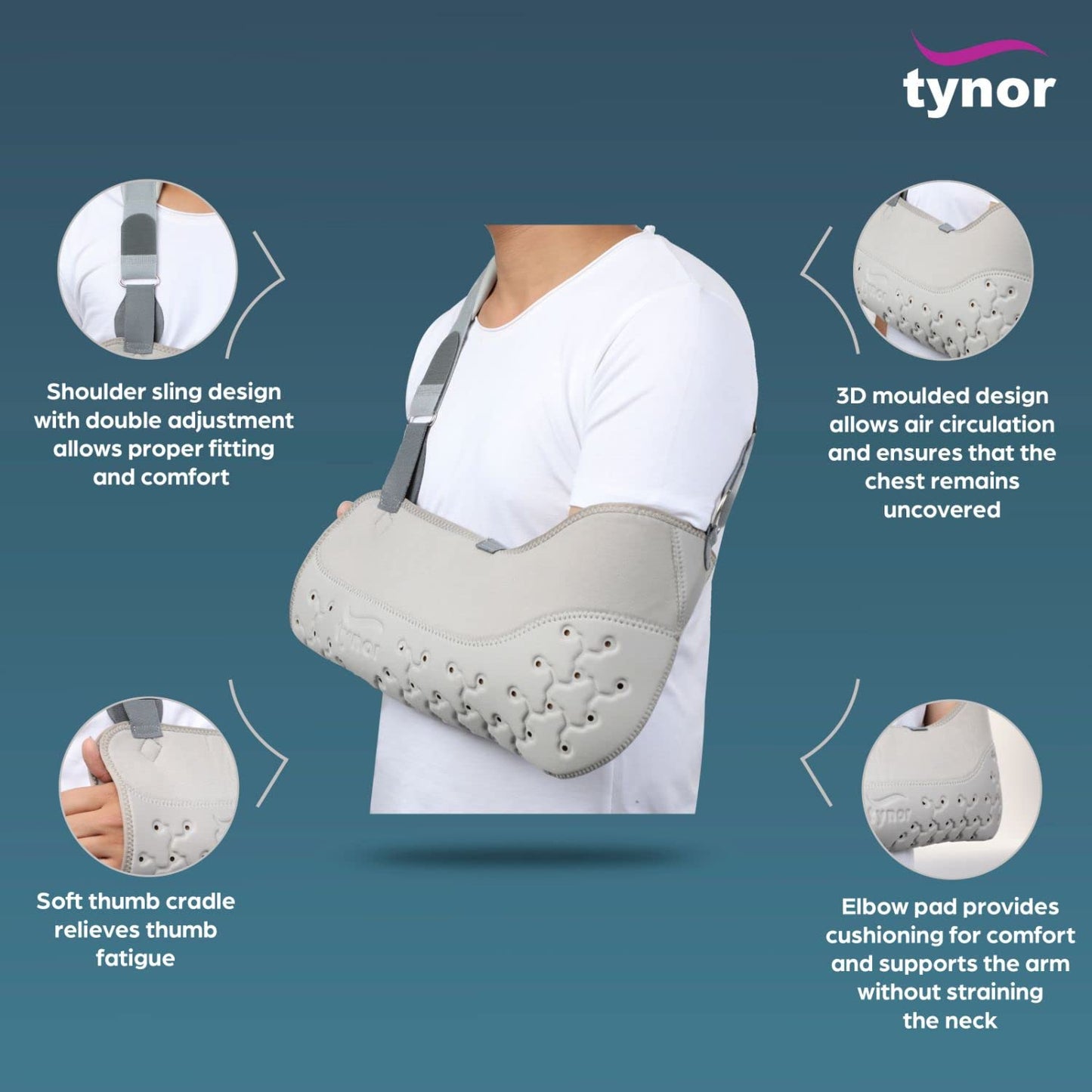 Tynor Pouch Arm Sling Urbane C21