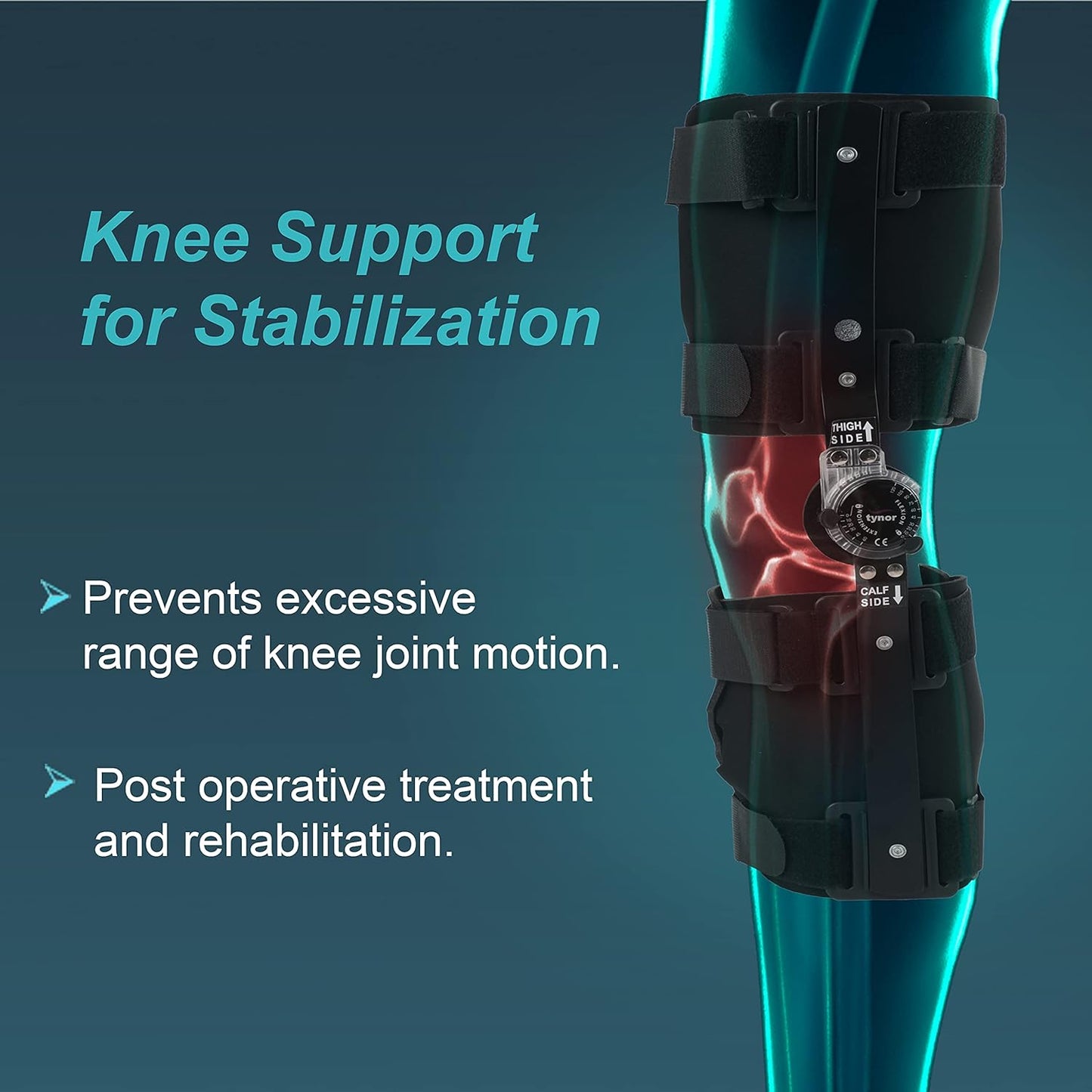 Tynor R.O.M. Knee Brace 18 D10