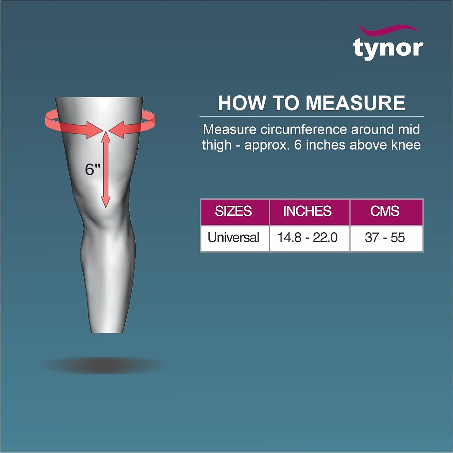 Tynor R.O.M. Knee Brace 18 D10