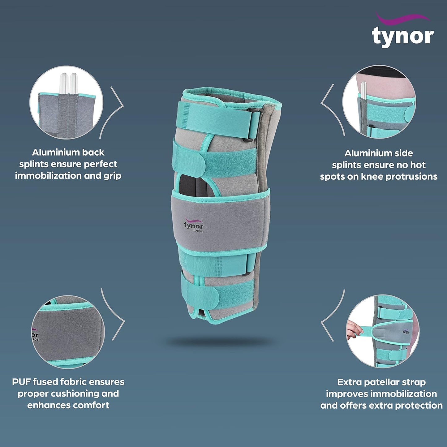 Tynor Knee Immobiliser 14 D13