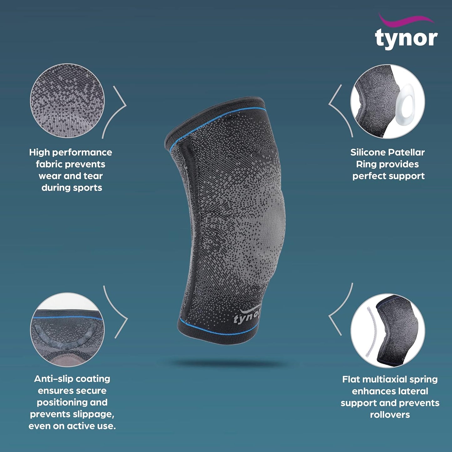 Tynor Knee Support Urbane D47