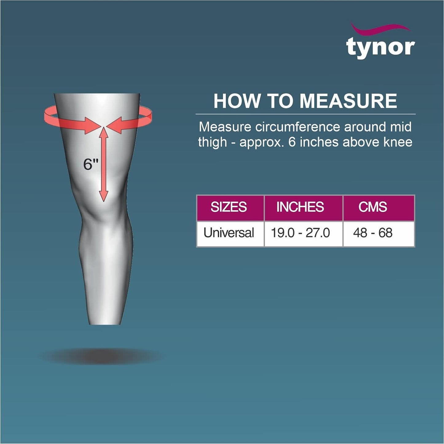 tynor R.O.M. Knee Brace 22 D48