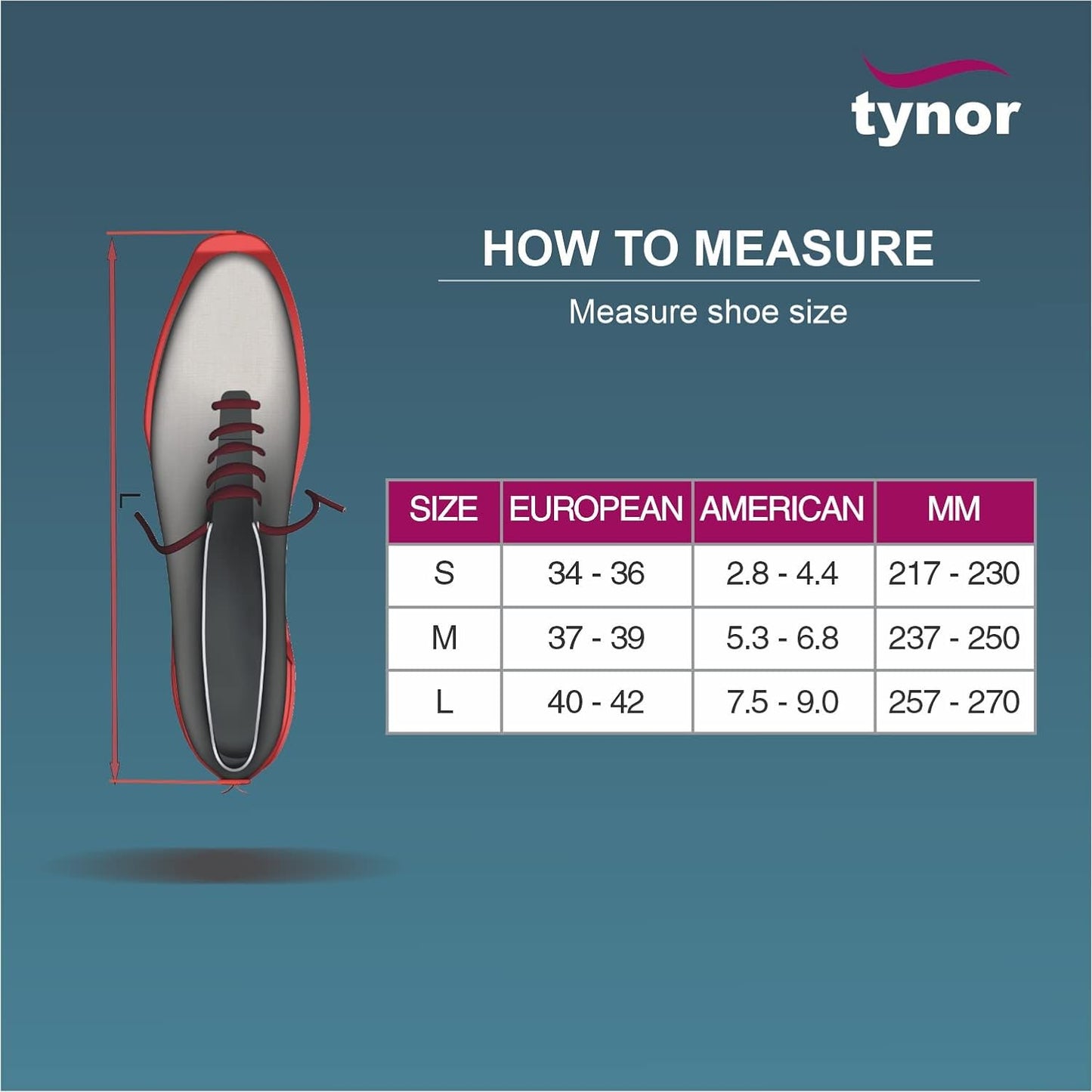 Tynor Walker Boot Air- Short D52