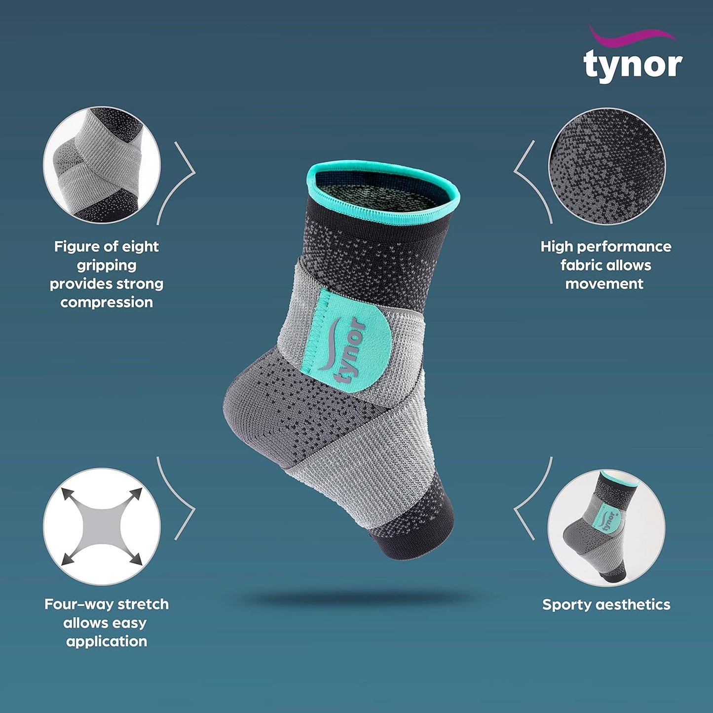 Tynor Ankle Binder Urbane D53
